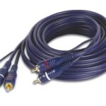 Geeko 2 X RCA Male to Male Audio Cable With