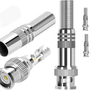 Securnix RG59 Twist Spring Male BNC Connector
