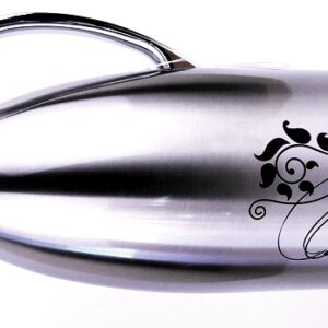 Totally 1.9L Hot or Cold Vacuum Flask Jug Silver