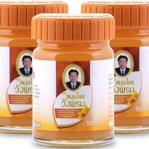 Wangprom Herbal Thai Massage Cool Balm Turmeric