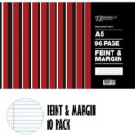 Freedom A5 1 Quire Manuscript Book 96 page Feint