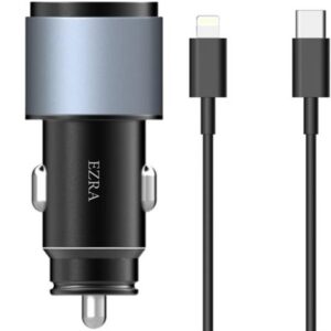 Ezra Quick Car Charger Set For Iphone – QC3.0 +