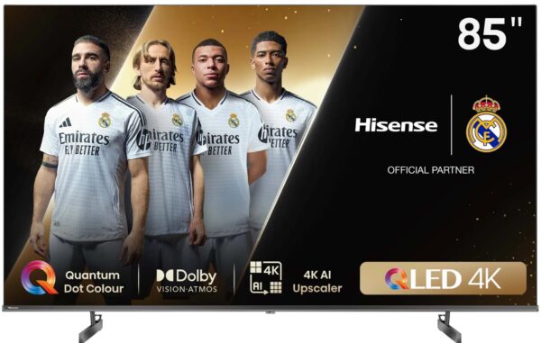 Hisense 85 Inch Q6N Smart 4K UHD QLED TV with