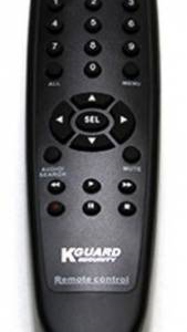 Kguard 4 Channel 960H DVR Remote Control