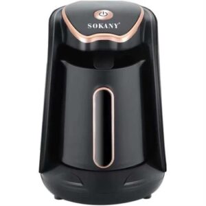 Sokany Electric Coffee Maker Black and Rose Gold