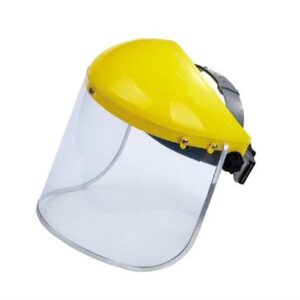Casey Yellow Top Helmet Face Shield Anti Fog and