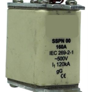 Solarix Eaton Bussman 500V 160A NH00 Ceramic Din