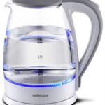 Mellerware 360 Degree Cordless Kettle Glass White