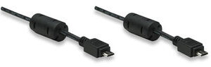 Manhattan Micro USB B male to USB Micro B male