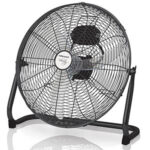 Mellerware Steel Black Hi Velocity 45cm 3 Speed
