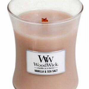 Woodwick Vanilla & Sea Salt Medium Jar Retail Box