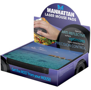 Manhattan Design Laser Mouse Pad