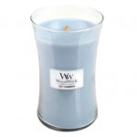 Woodwick Soft Chambray Large Jar Retail Box No
