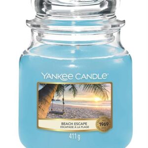 Yankee Candle Beach Escape Medium Jar Retail Box