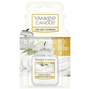 Yankee Candle Fluffy Towels Car Jar Retail Box No