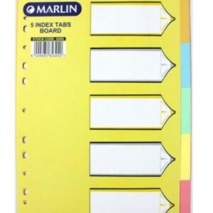 Marlin File Dividers Bright C