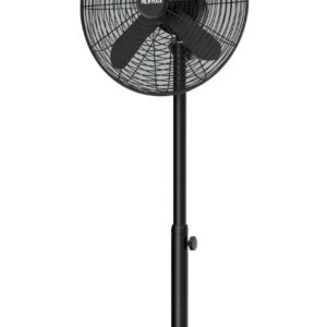 Alva Air 40cm Matte Black Finish Telescopic