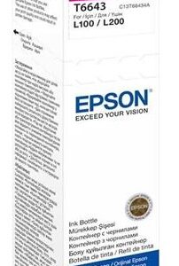 Epson T6643 Magenta Ink Bottle 70ml For L110 L300