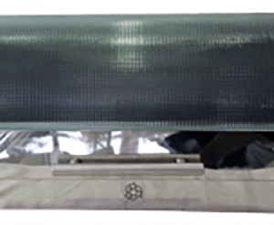 Totally Glass Top Stainless Steel Bread Bin
