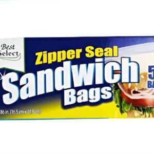 Casey Zip Seal 50 Sandwich Bags 16x15cm Retail