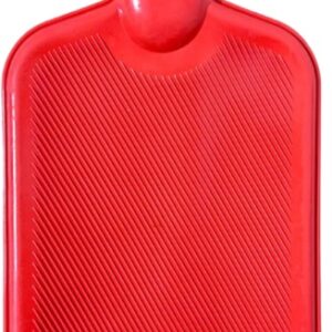 Casey Deluxe 2 Litre Rubber Hot Water Bottle Red