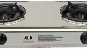 Alva Stainless Steel Two Plate Gas Stove