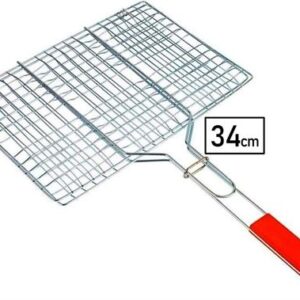 Casey Faza BBQ Rectangular Stainless Steel Medium