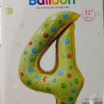 Casey 102cm Donut Balloon Number 4