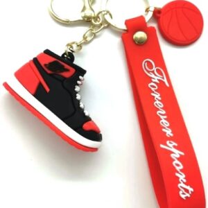 Casey High Top Mini Sneaker Design 3D KeyChain