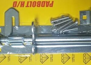 Noble Lockable Pad Bolt latch 200mm Zinc Plated