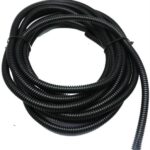 Solarix Flexible Conduit 10mm Diameter PVC Black