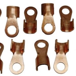 Solarix Non Insulated Copper Battery Cable Lug 35