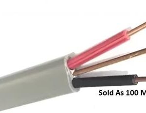 Solarix Flat Surfix 2.5mm² Double Core With Earth