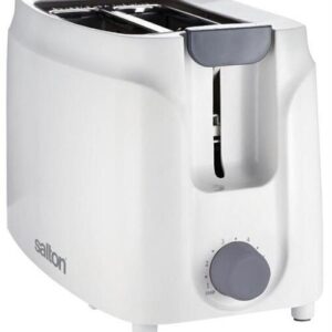 Salton 2 Slice Cool Touch White Toaster