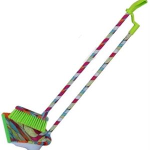 Totally Long Broom and Stand Up Dustpan Set