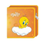 Tweety 40 CD Wallet Colour::ORANGE