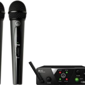 AKG Harman WMS40 Mini Dual Vocal Set Wireless