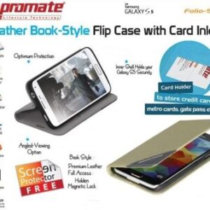 Promate Folio S5 Bookcover with inside card