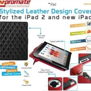 Promate iPose.10 Protective leather case with