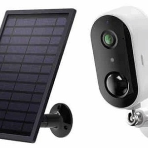 Laxihub Wireless Outdoor Security Camera & Solar