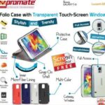 Promate Lucent S5 Bookcover with T