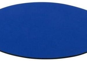 UNIQUE BLUE SPHERE ROUND MOUSE PAD, 18CM