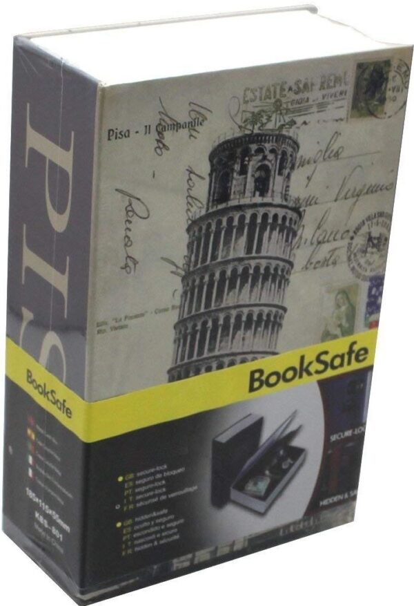 The Casey Homesafe Paperback Metal Book Safe with