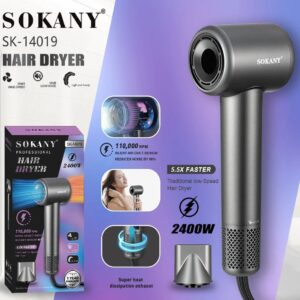 The Sokany Brushless HI Speed 2400W Hair Dryer