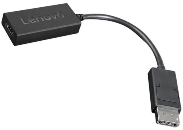 The Lenovo DisplayPort to HDMI 2.0b Adapter