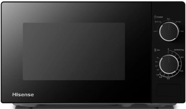 Hisense 20L Solo Premium Black Manuel Microwave