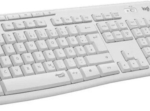 Logitech MK295 Silent Wireless Keyboard and Mouse Combo White