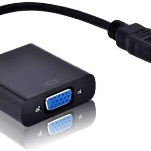 UniQue HDTV To VGA Adapter Cable Black