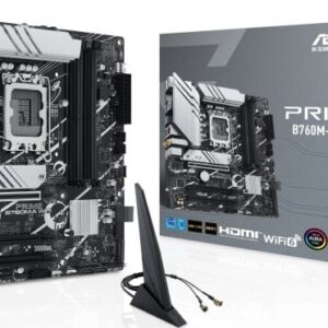 ASUS Prime B760M-A Wi-Fi Intel LGA 1700 micro ATX Motherboard