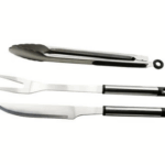 Alva 3-Piece Stainless Steel BBQ Tool Set